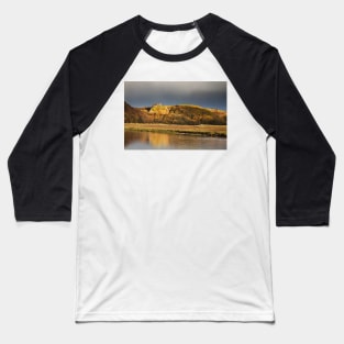 Pennard Castle and Pennard Pill, Gower Baseball T-Shirt